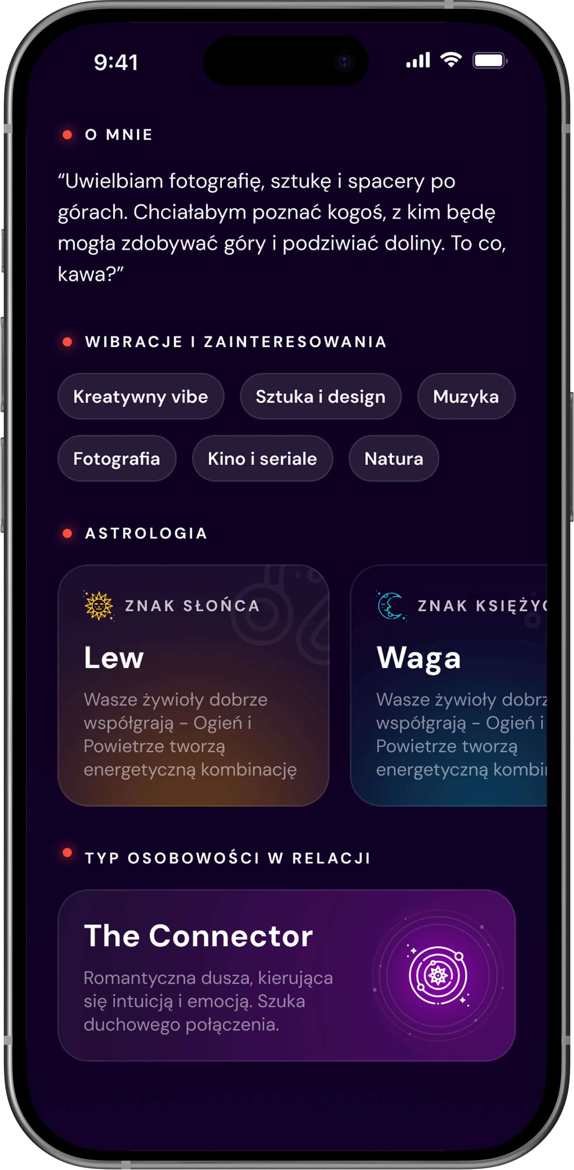 Lunadate — ekran Synergia